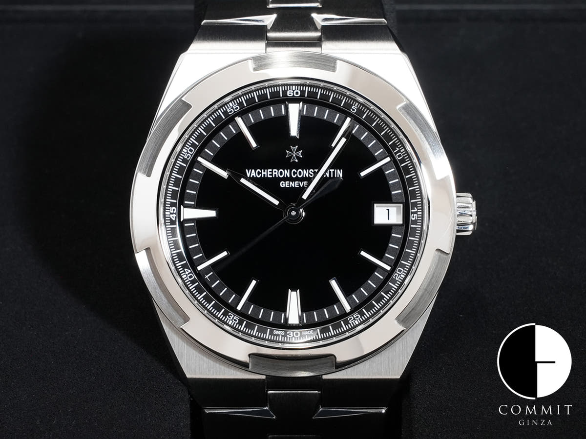 Vacheron Constantin Overseas Ref.4500V/110A-B483 Black Dial Used i6fxdffu