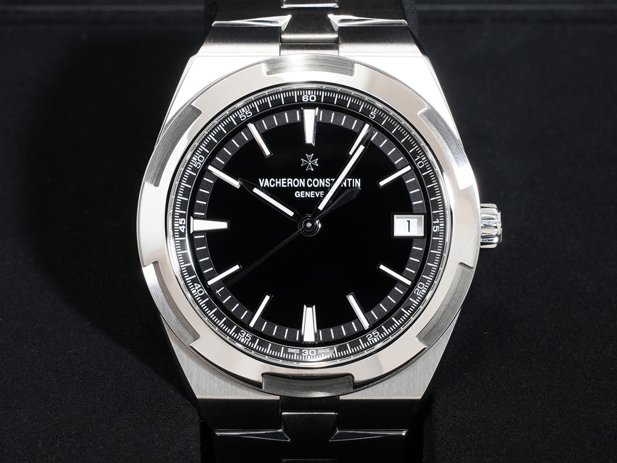Vacheron Constantin Overseas Ref.4500V/110A-B483 Black Dial Used i6fxdffu