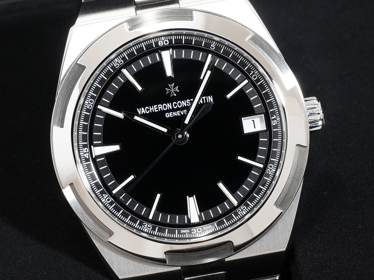 Vacheron Constantin Overseas Ref.4500V/110A-B483 Black Dial Used i6fxdffu