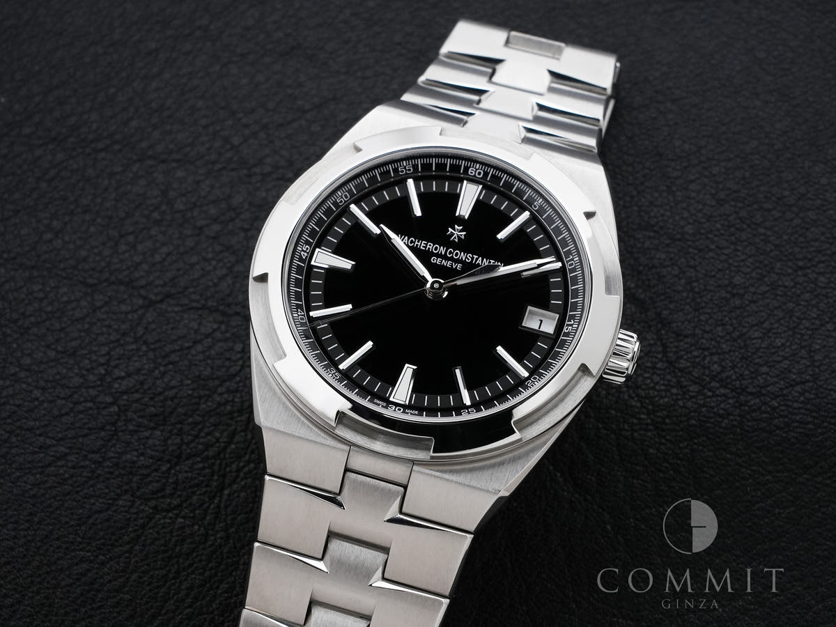 Vacheron Constantin Overseas Ref.4500V/110A-B483 Black Dial Used i6fxdffu