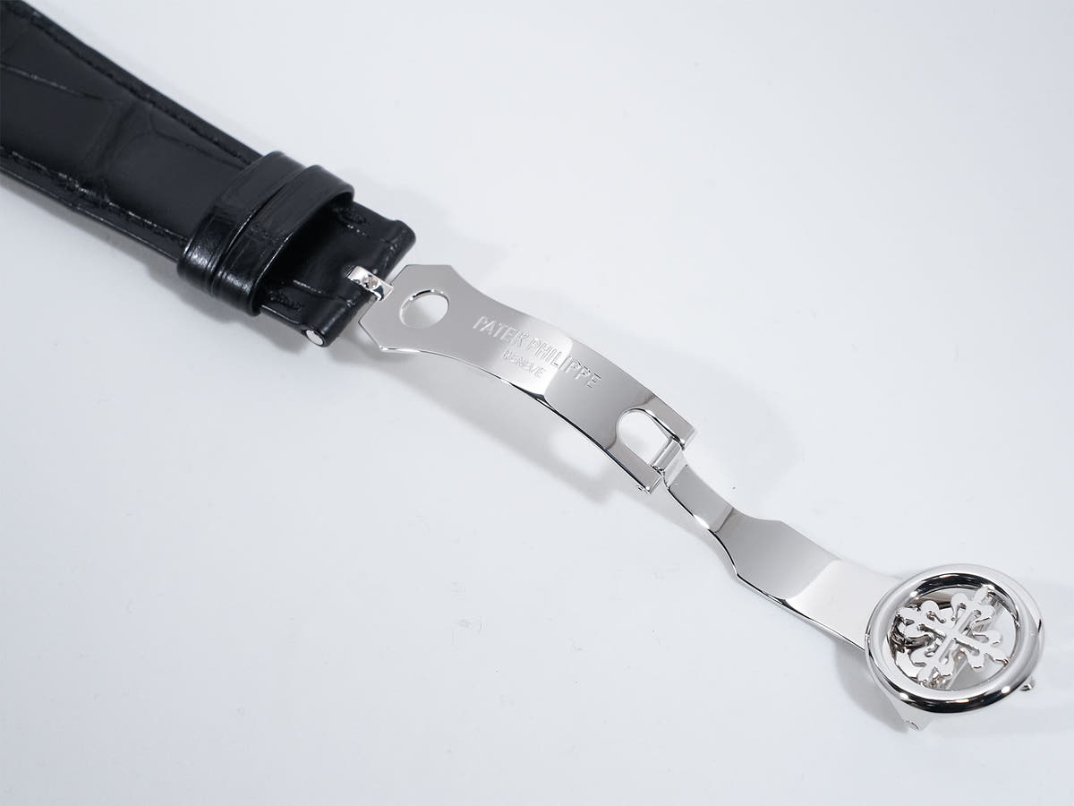 パテックフィリップ パーペチュアルカレンダー クロノグラフ Ref.5970P-001 PT ブラック文字盤 美品 jjce7u5j