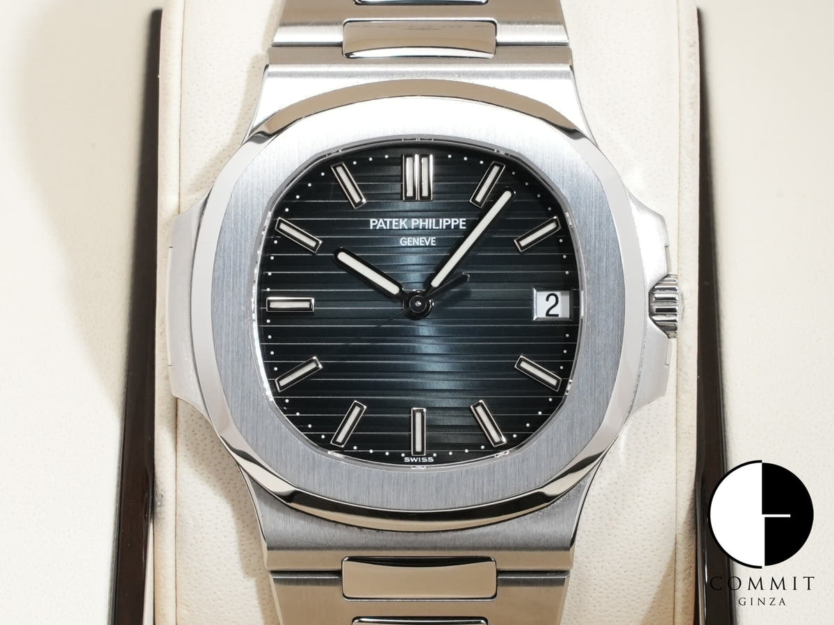 パテックフィリップ ノーチラス Ref.5711/1A-010 SS ブルー文字盤 中古 5ymwwgwy