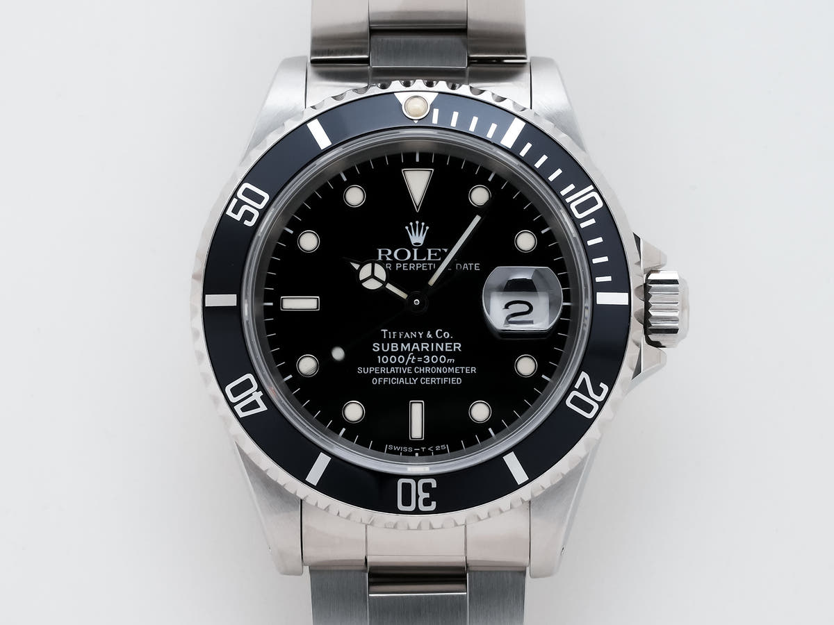 ロレックス サブマリーナー デイト TIFFANY&CO. Ref.16610 ブラック文字盤 中古 iubqgztf