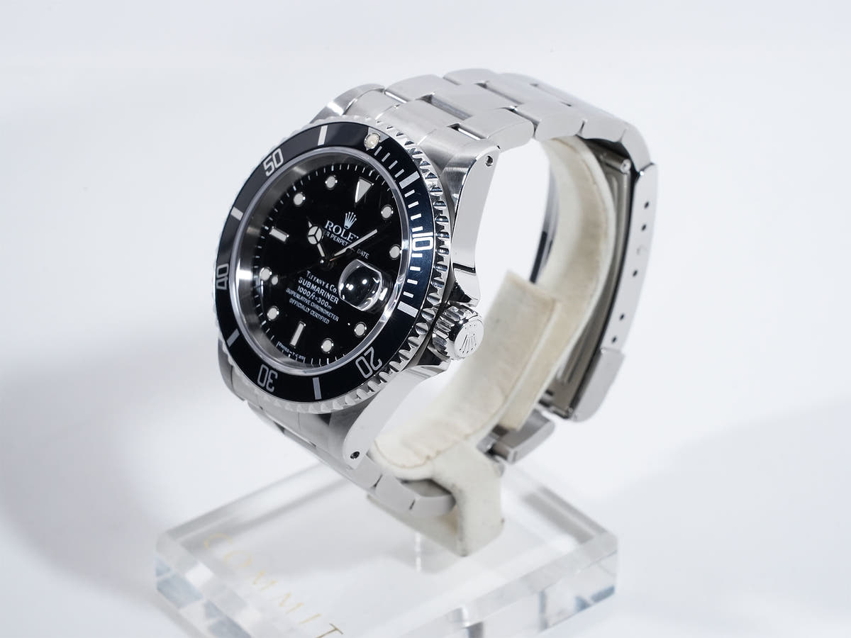 ロレックス サブマリーナー デイト TIFFANY&CO. Ref.16610 ブラック文字盤 中古 iubqgztf