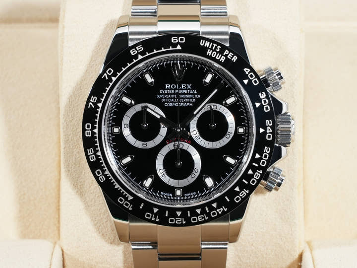 ロレックス デイトナ Ref.116500LN ステンレススチール ブラック文字盤