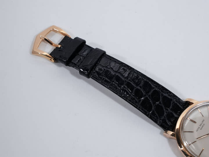 Patek Philippe Calatrava Ref. 3429 Rose Gold Silver Dial
