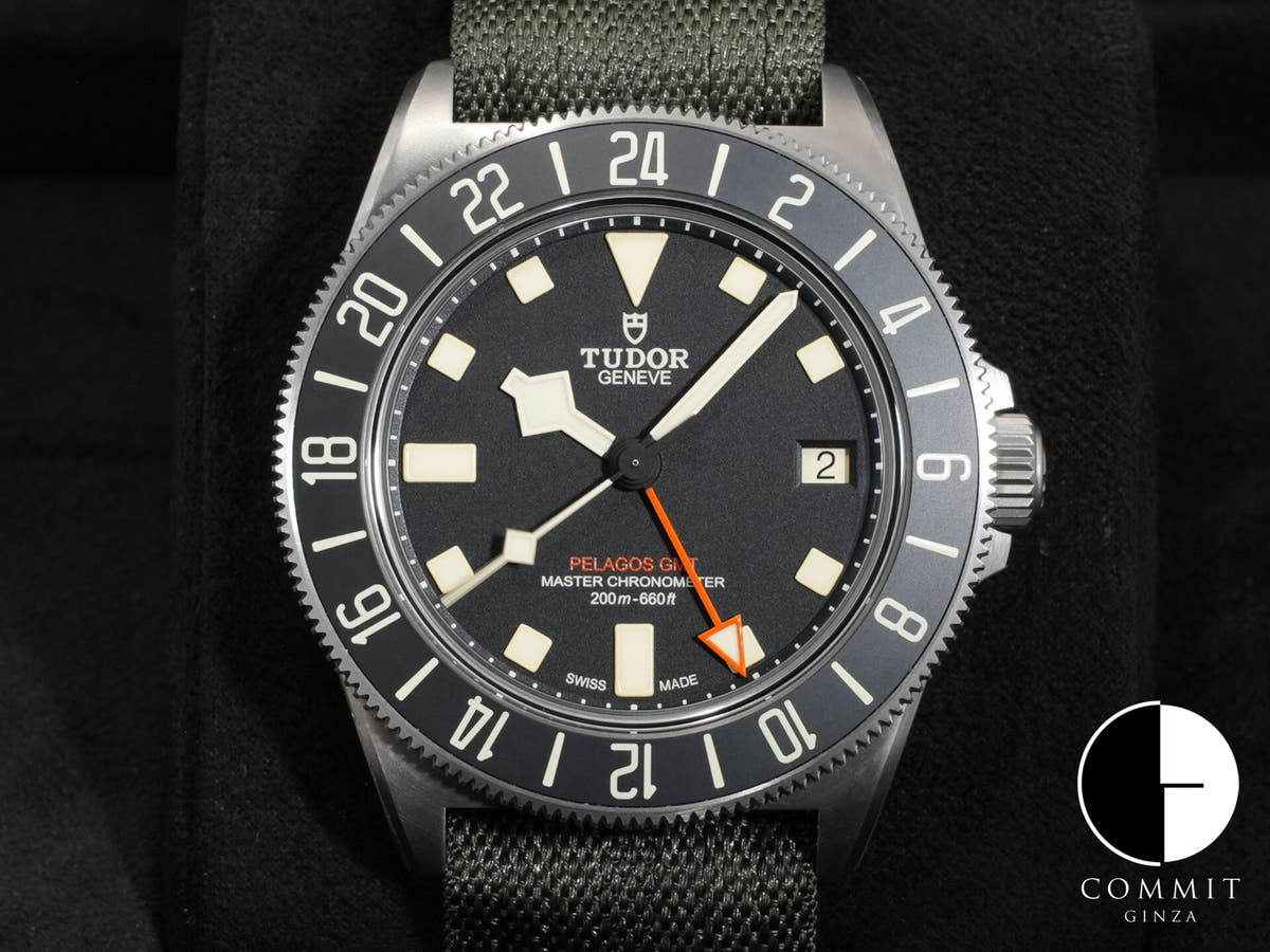 チューダー Pelagos FXD GMT Ref.M2542G257NU-0002 ブラック文字盤 未使用 3ackns3n