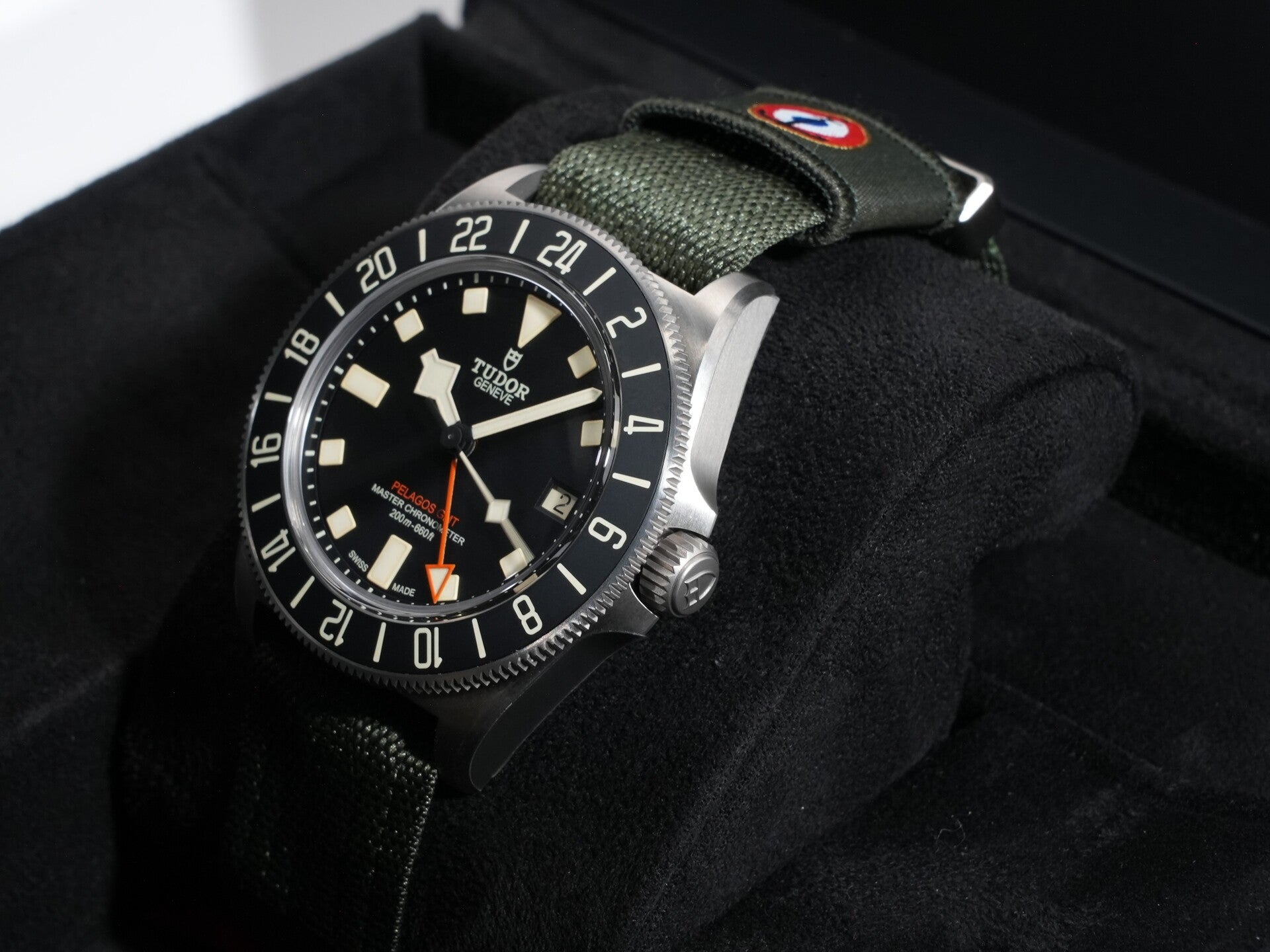 チューダー Pelagos FXD GMT Ref.M2542G257NU-0002 TI ブラック文字盤