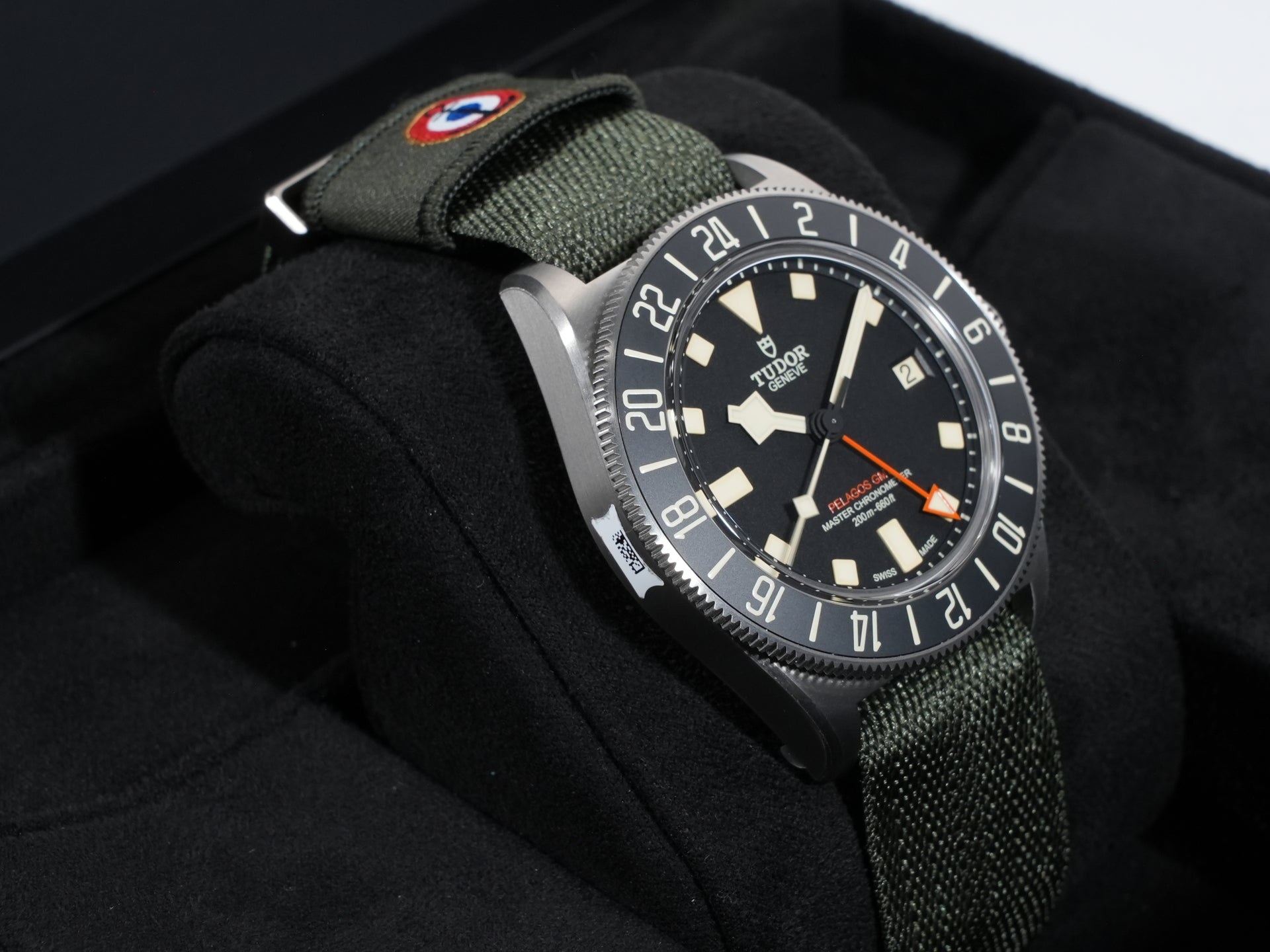 チューダー Pelagos FXD GMT Ref.M2542G257NU-0002 TI ブラック文字盤