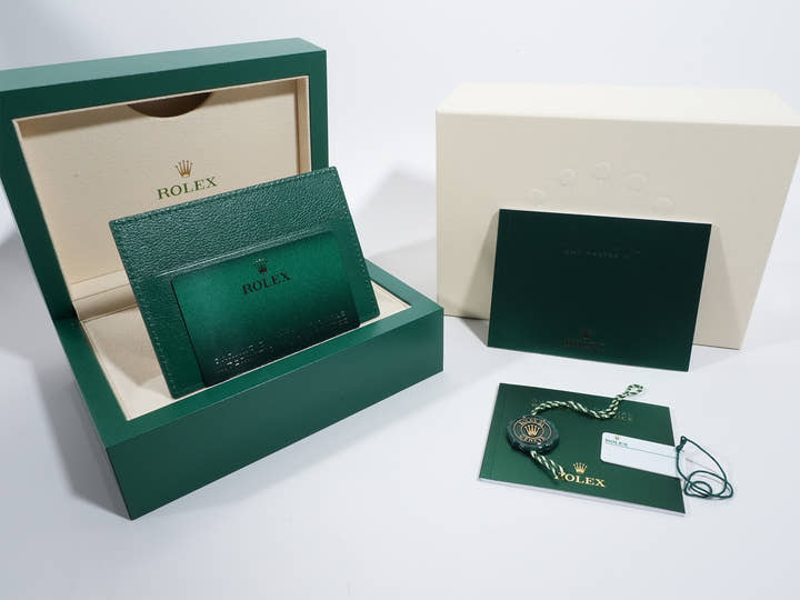 ロレックス GMTマスターII Ref.126710GRNR ステンレススチール ブラック文字盤 オイスターブレスレット