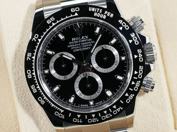 ロレックス デイトナ Ref.116500LN ステンレススチール ブラック文字盤