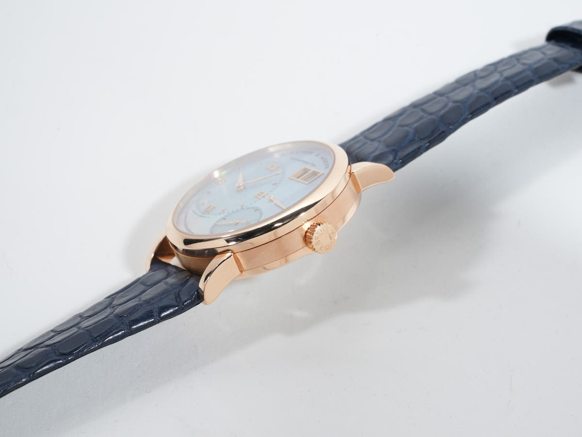 A. Lange &amp; Söhne Little Lange 1 Soiree Ref.113.041 18KPG Shell Dial Used aiu8k8en