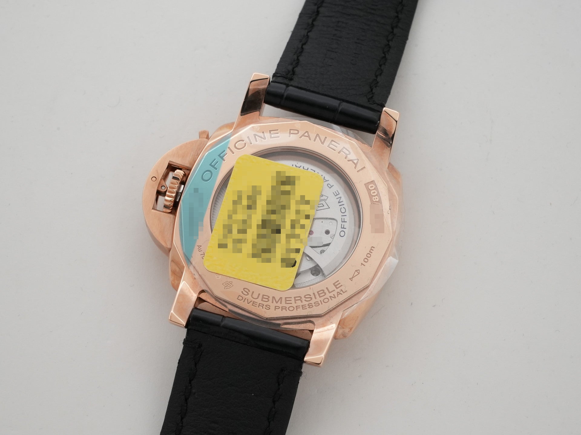 パネライ サブマーシブル 42mm Ref.PAM00974 GOLDTECH ブラック文字盤