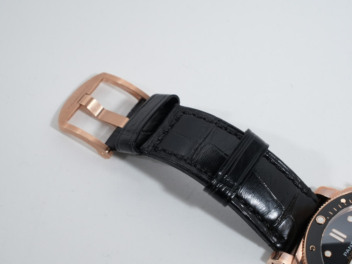 パネライ サブマーシブル 42mm Ref.PAM00974 ブラック文字盤 美中古 d6gza98f