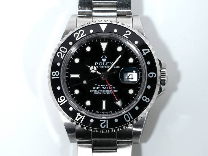 ロレックス GMTマスター Ref.16700 ステンレススチール ブラック文字盤 オイスターブレスレット