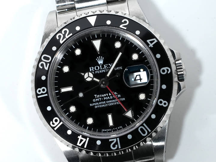 ロレックス GMTマスター Ref.16700 ステンレススチール ブラック文字盤 オイスターブレスレット