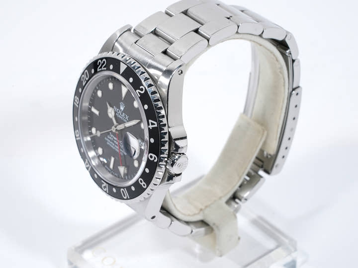 ロレックス GMTマスター Ref.16700 ステンレススチール ブラック文字盤 オイスターブレスレット