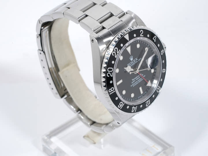ロレックス GMTマスター Ref.16700 ステンレススチール ブラック文字盤 オイスターブレスレット