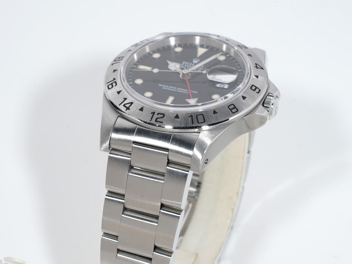 ロレックス エクスプローラーII Ref.16570 ブラック文字盤 中古 m6a2x6jy