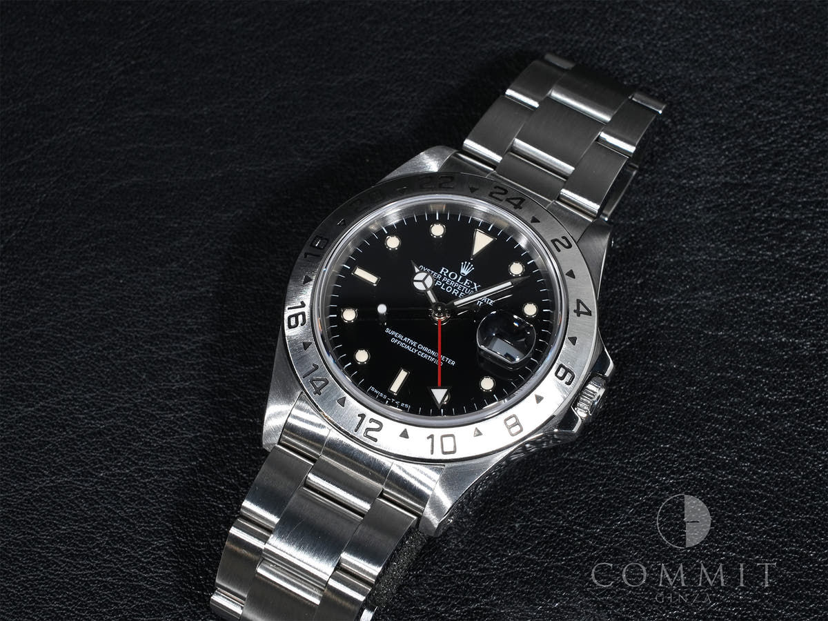 ロレックス エクスプローラーII Ref.16570 ブラック文字盤 中古 m6a2x6jy