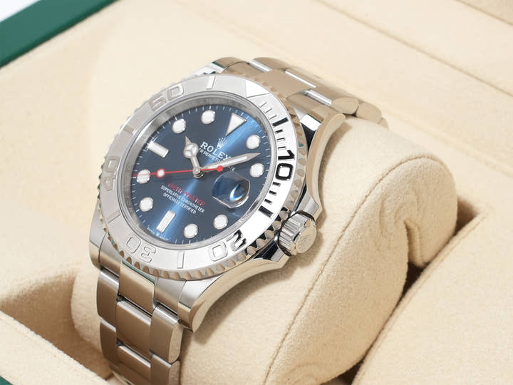 Rolex Yacht-Master 40 Ref. 126622 Stainless Steel/Platinum Bright Blue Dial