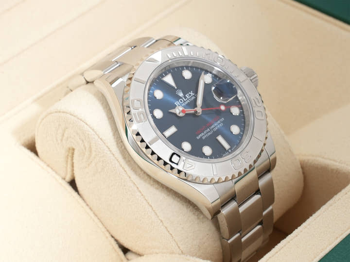 Rolex Yacht-Master 40 Ref. 126622 Stainless Steel/Platinum Bright Blue Dial