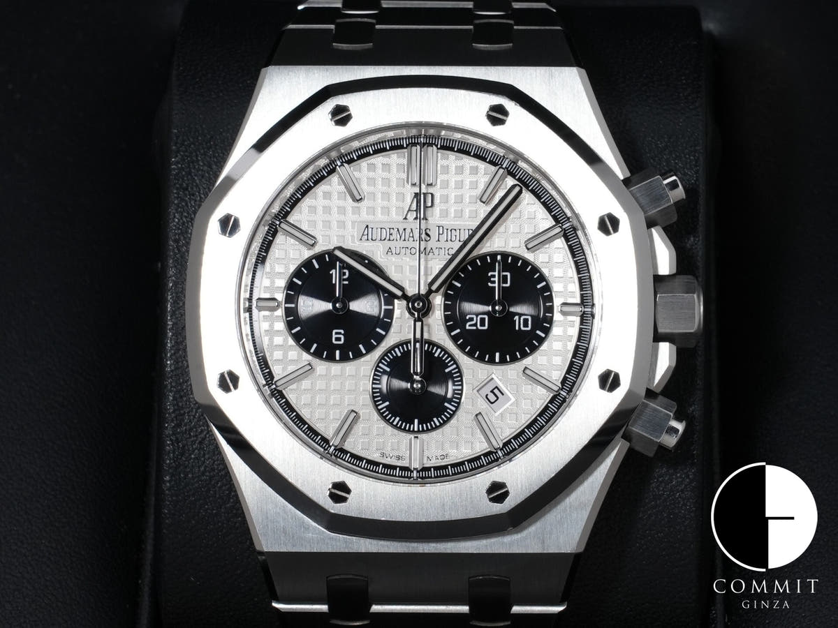 オーデマピゲ ロイヤルオーク クロノグラフ Ref.26331ST.OO.1220ST.03 シルバー文字盤 中古 gd6p44de