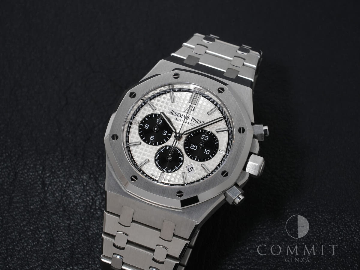 オーデマピゲ ロイヤルオーク クロノグラフ Ref.26331ST.OO.1220ST.03 シルバー文字盤 中古 gd6p44de