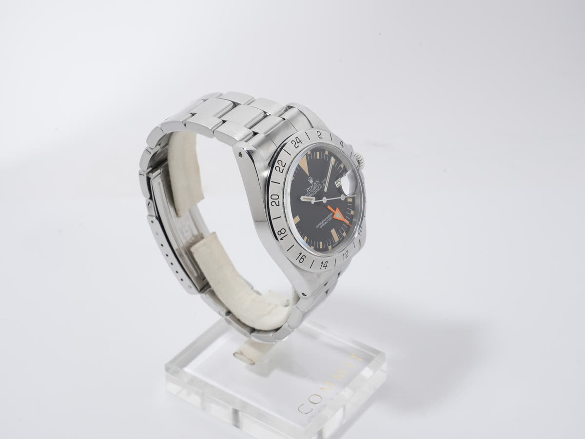 ロレックス エクスプローラーII Ref.1655 ブラック文字盤 中古 hporyxuu