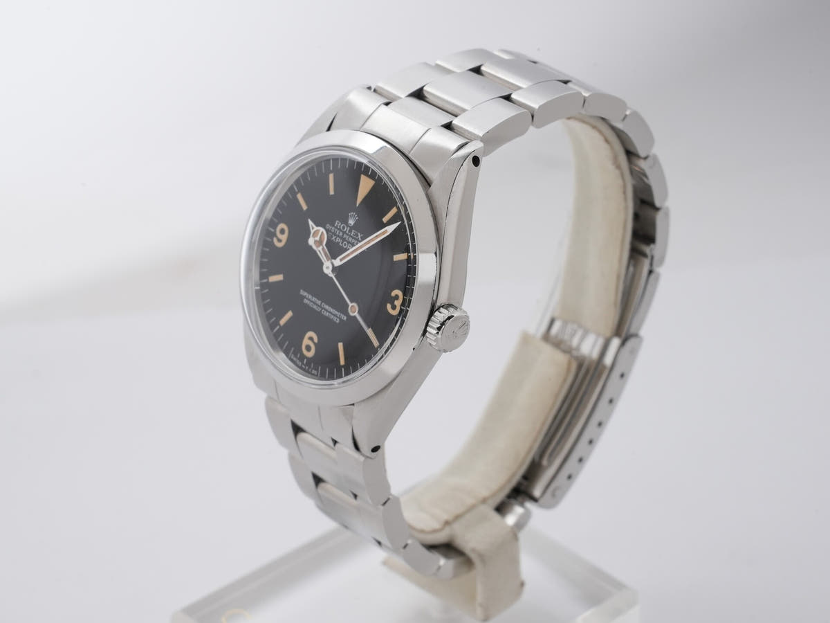 ロレックス エクスプローラーI Ref.1016 ブラック文字盤 中古 kv9dgfjk