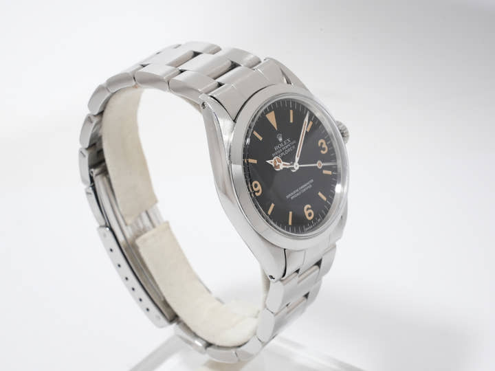 ロレックス エクスプローラーI Ref.1016 ステンレススチール ブラック文字盤 中古 kv9dgfjk