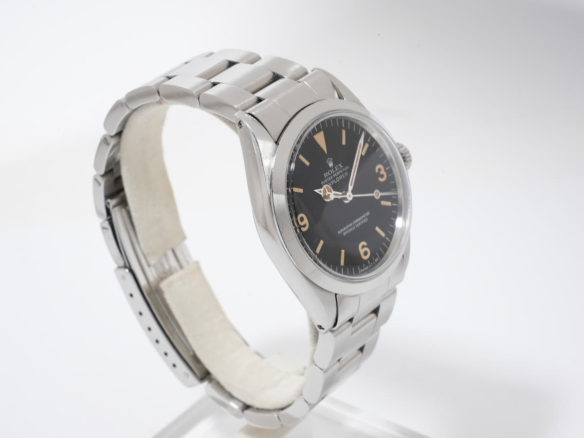 ロレックス エクスプローラーI Ref.1016 ブラック文字盤 中古 kv9dgfjk