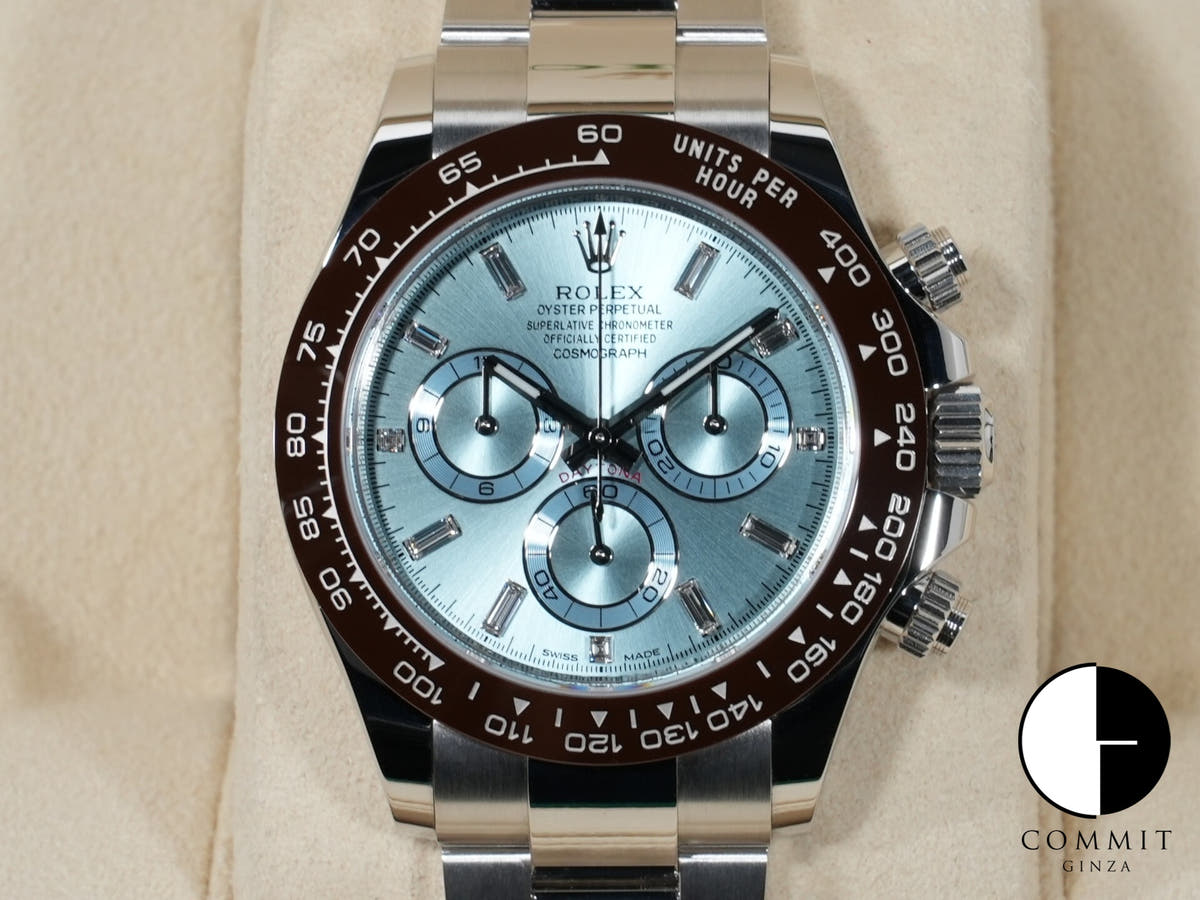 ロレックス デイトナ Ref.116506A PT アイスブルー文字盤 美中古 zygdg4hk