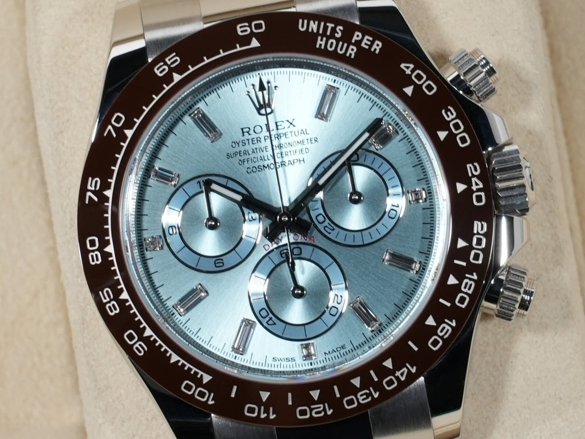 ロレックス デイトナ Ref.116506A PT アイスブルー文字盤 美中古 zygdg4hk