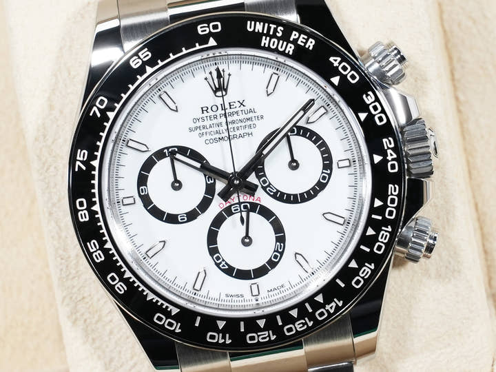 ロレックス デイトナ Ref.126500LN ステンレススチール ホワイト文字盤