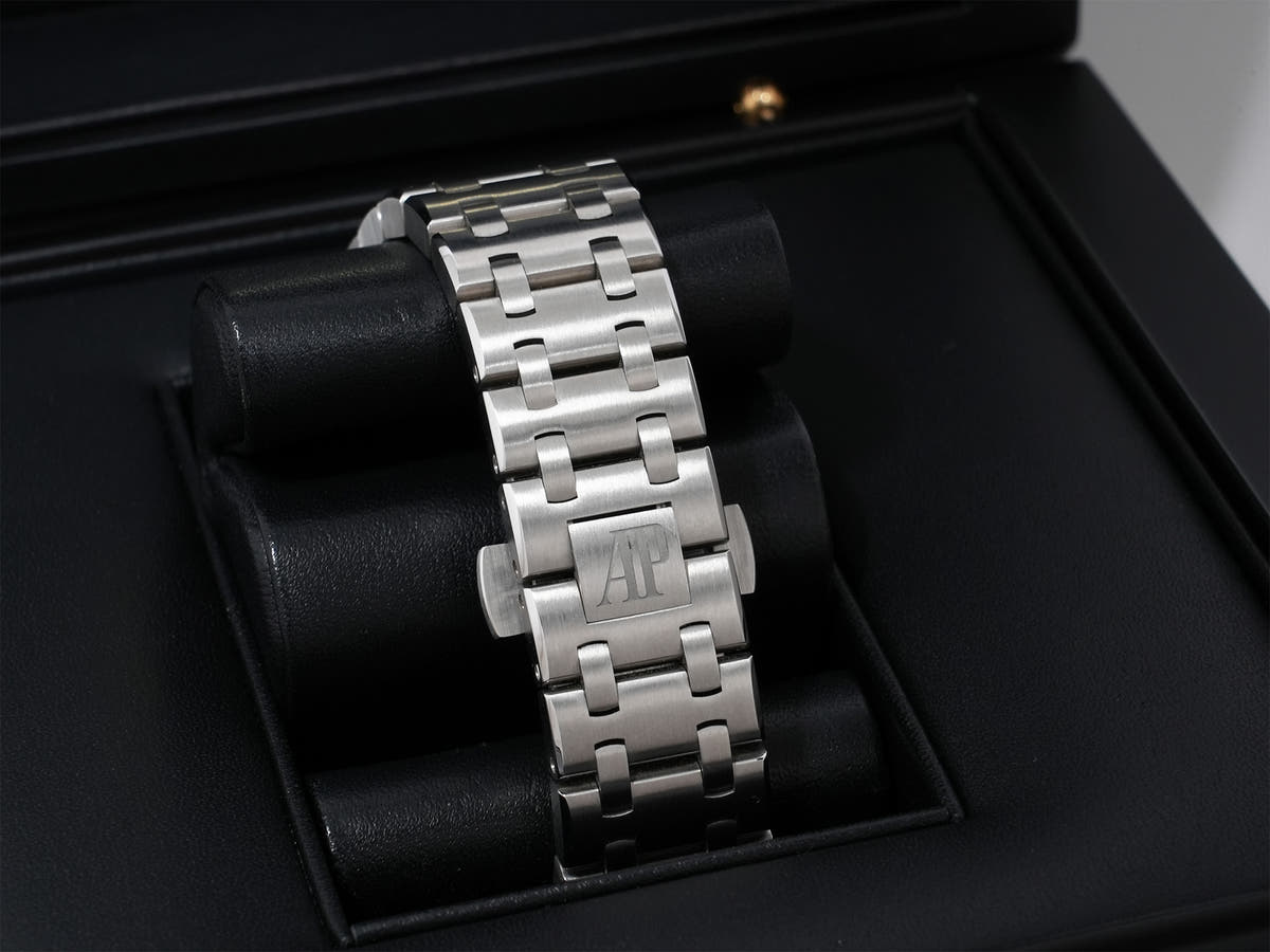 オーデマピゲ ロイヤルオーク オフショア クロノグラフ Ref.26237ST.OO.1000ST.01 ブルー文字盤 美品 3rm5wi9a