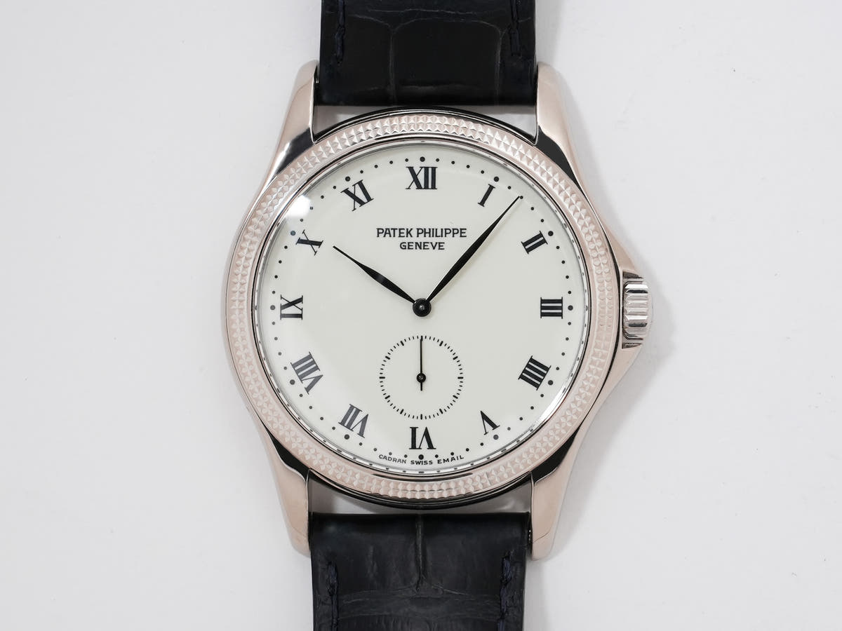 パテックフィリップ カラトラバ Ref.5115G-001 エナメル文字盤 中古 ncrmc8qb