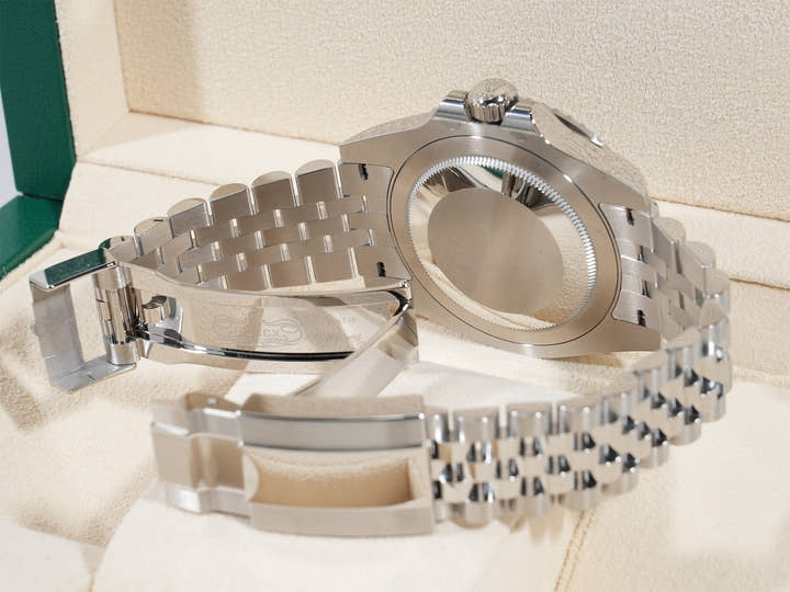 Rolex GMT-Master II Ref. 126710BLNR Stainless Steel Black Dial Jubilee Bracelet