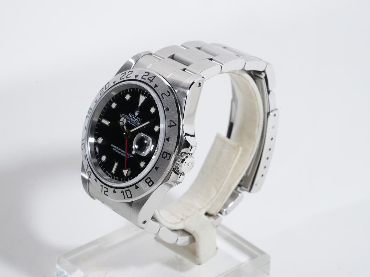 ロレックス エクスプローラーII Ref.16570 SS ブラック文字盤 美中古 22i2c4h5