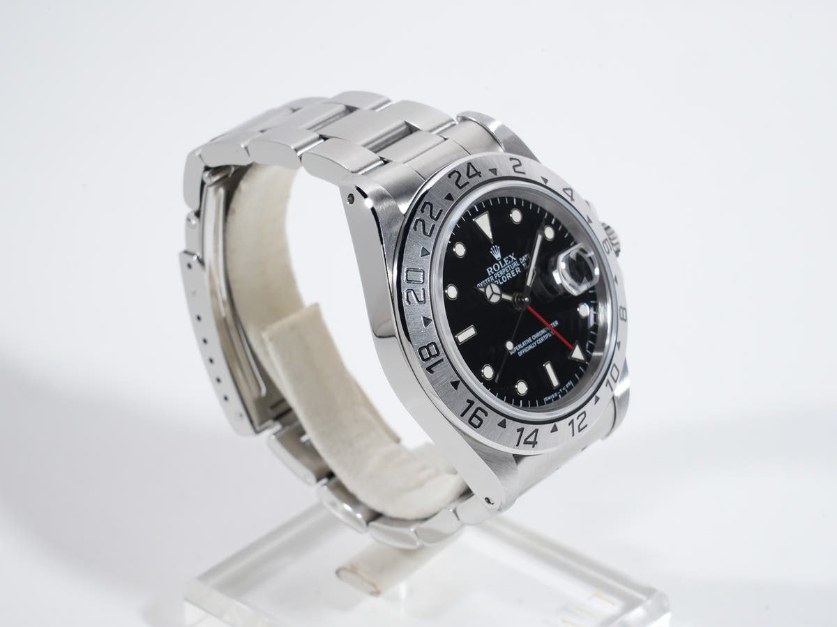ロレックス エクスプローラーII Ref.16570 SS ブラック文字盤 美中古 22i2c4h5