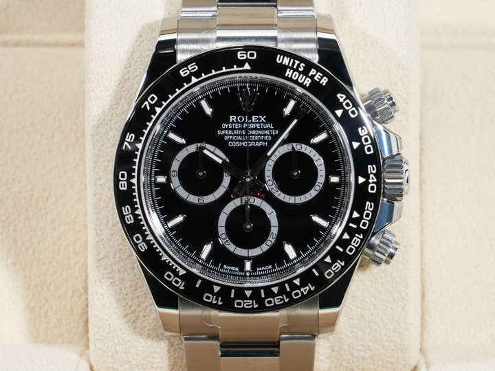 ロレックス デイトナ Ref.126500LN ステンレススチール ブラック文字盤