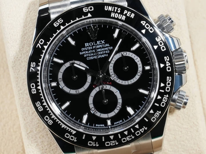 ロレックス デイトナ Ref.126500LN ステンレススチール ブラック文字盤