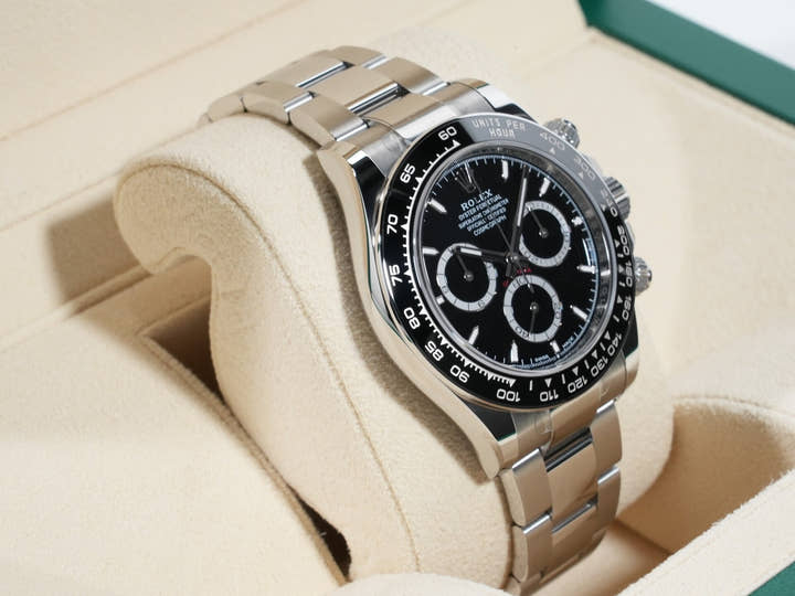 ロレックス デイトナ Ref.126500LN ステンレススチール ブラック文字盤