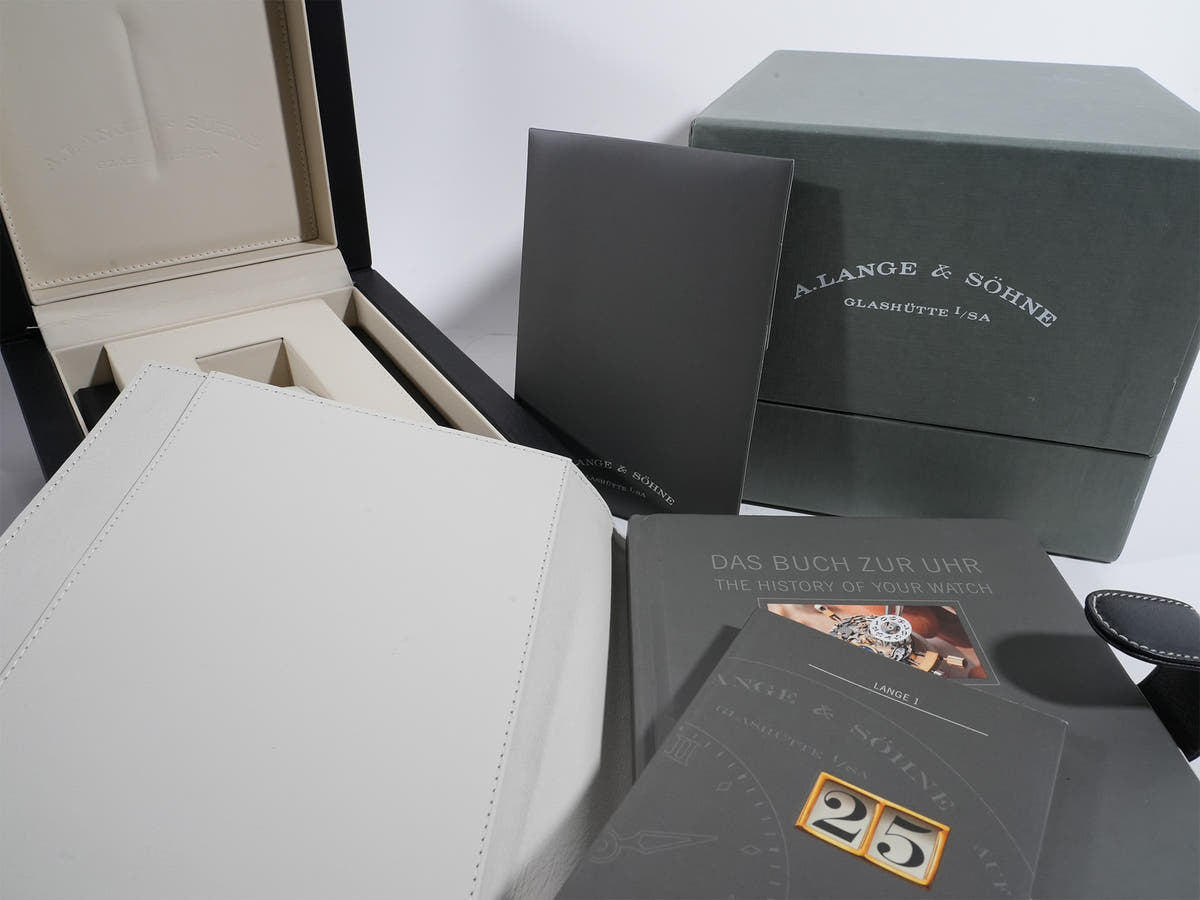 A.ランゲ＆ゾーネ ランゲ1 Ref.101.031 ブラック文字盤 中古 9nt3v4u3
