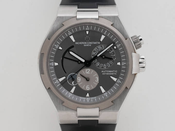 Vacheron Constantin Overseas Dual Time Ref.47450/000W-9511 Grey Dial Used 5oo3op8x