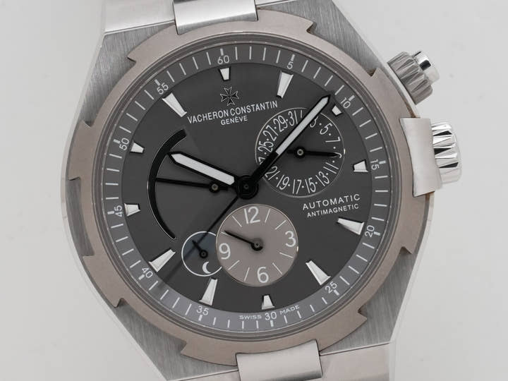 Vacheron Constantin Overseas Dual Time Ref.47450/000W-9511 Grey Dial Used 5oo3op8x