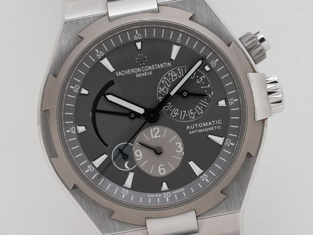 Vacheron Constantin Overseas Dual Time Ref.47450/000W-9511 Grey Dial Used 5oo3op8x