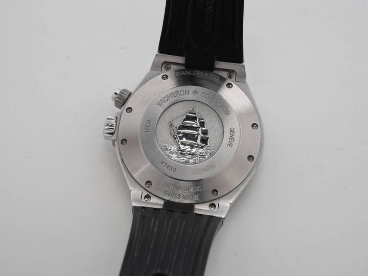 Vacheron Constantin Overseas Dual Time Ref.47450/000W-9511 Grey Dial Used 5oo3op8x