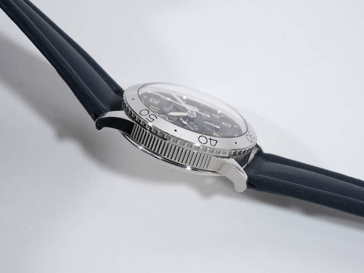 ブレゲ アエロナバル フライバッククロノグラフ Ref.3800ST/92/3W6 SS ブラック文字盤 中古 kwqznyfd