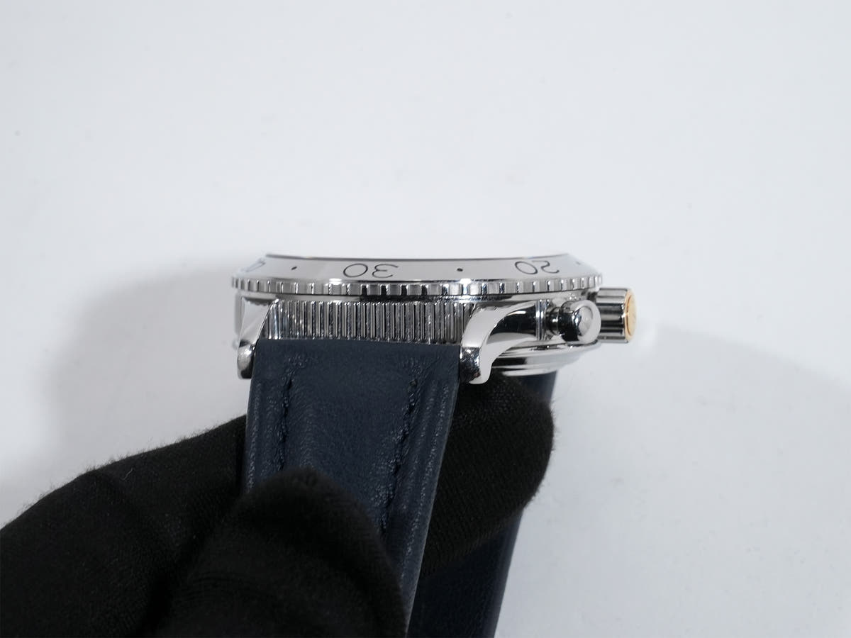 ブレゲ アエロナバル フライバッククロノグラフ Ref.3800ST/92/3W6 SS ブラック文字盤 中古 kwqznyfd